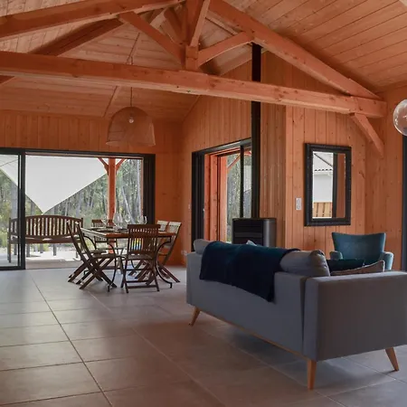 Maison En Bois 6 Pers - Plage&foret Montalivet Vensac-ocean Vensac