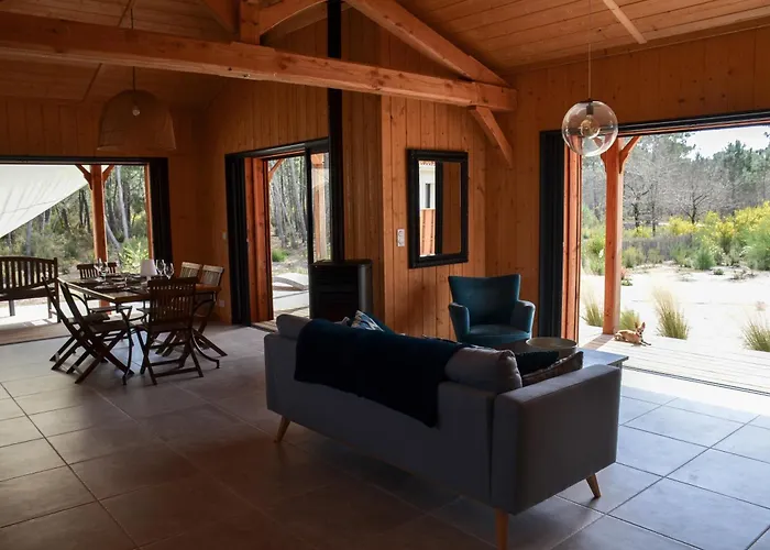 Vakantiehuis Maison En Bois 6 Pers - Plage&foret Montalivet Vensac-ocean
