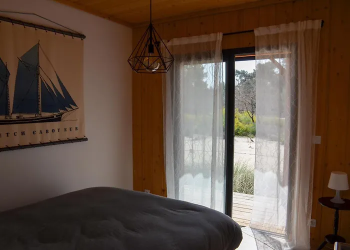 Vakantiehuis Maison En Bois 6 Pers - Plage&foret Montalivet Vensac-ocean Vensac