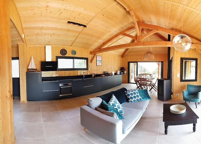 Maison En Bois 6 Pers - Plage&foret Montalivet Vensac-ocean Vakantiehuis Vensac